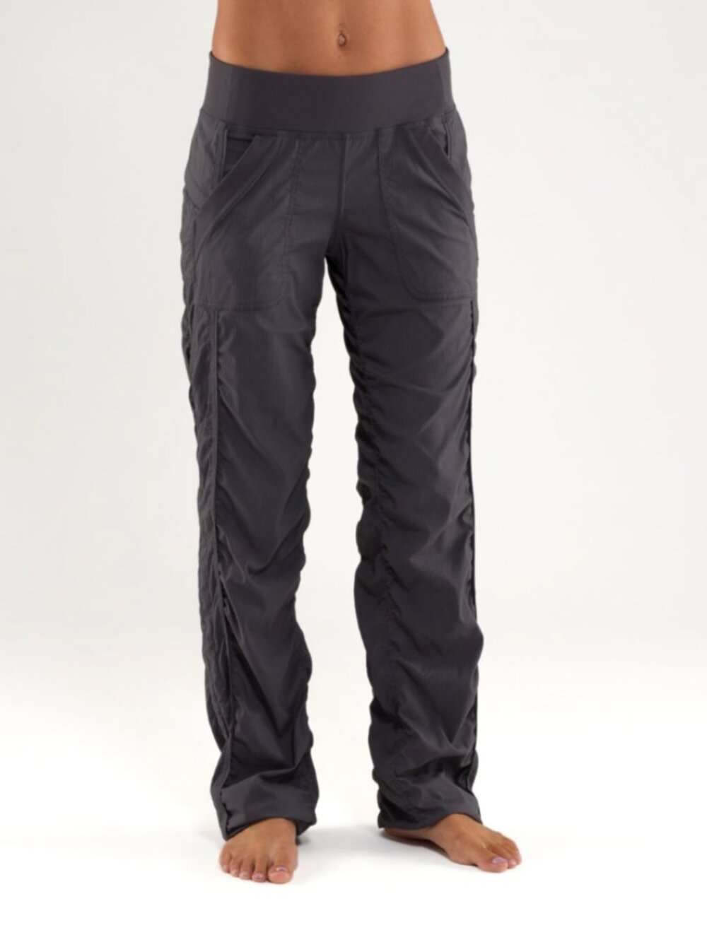 *Lululemon* HTF! Quick Step Pants in Coal Grey - size 4. Best Pants. Ever!